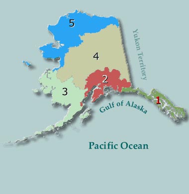 Map of Alaska